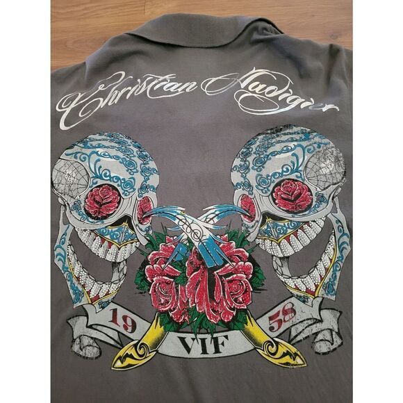 ‎Christian Audigier Polo Mens - Picture 8 of 9